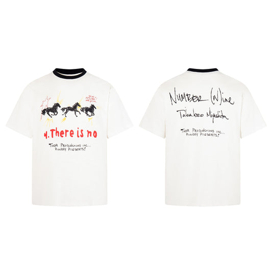 CapCabin “Number Nine Horses” Graphic T-Shirt