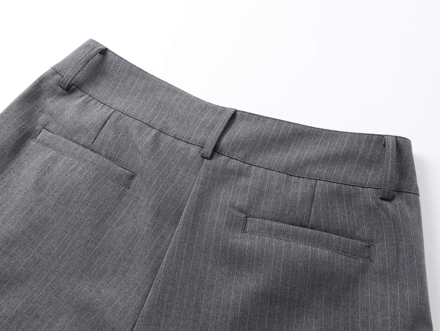 CapCabin “Tailored Wrap Wide-Leg Trousers”