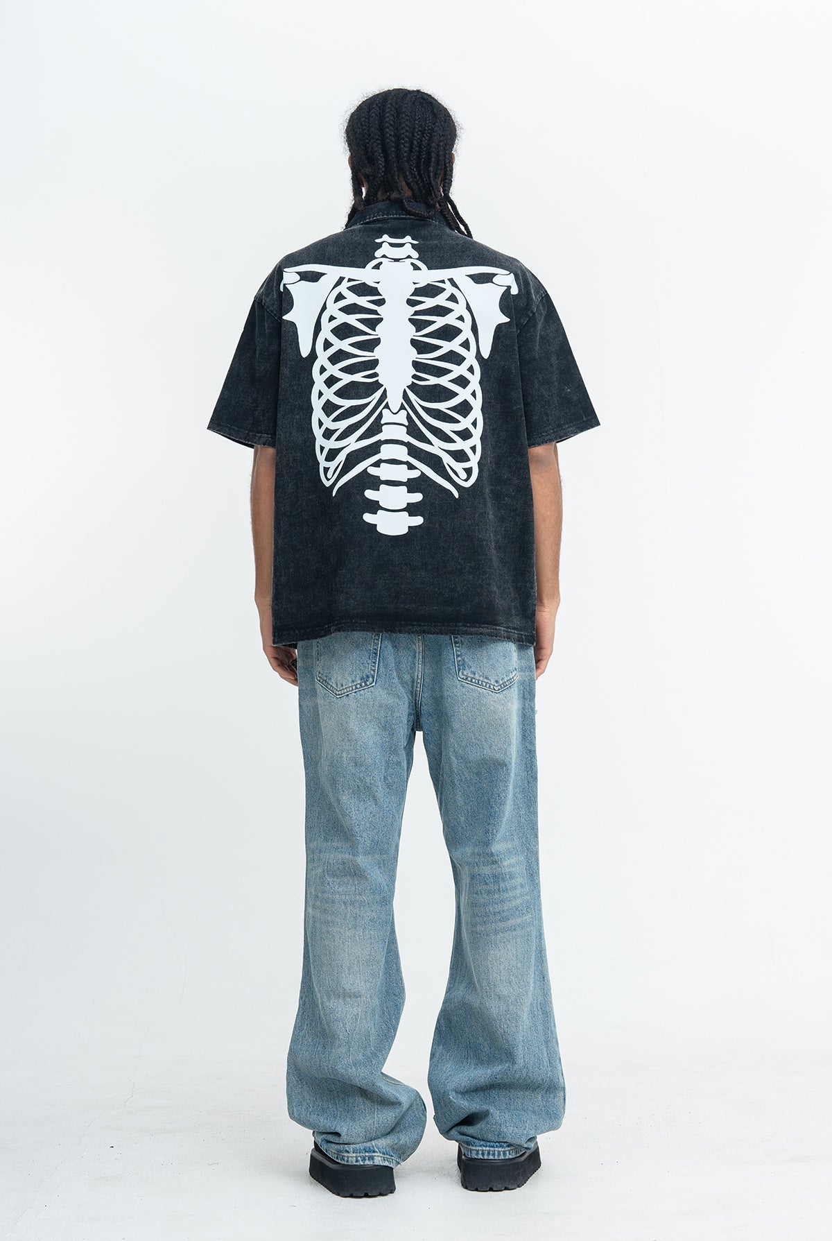 CapCabin “Darkness Spine” Graphic Shirt