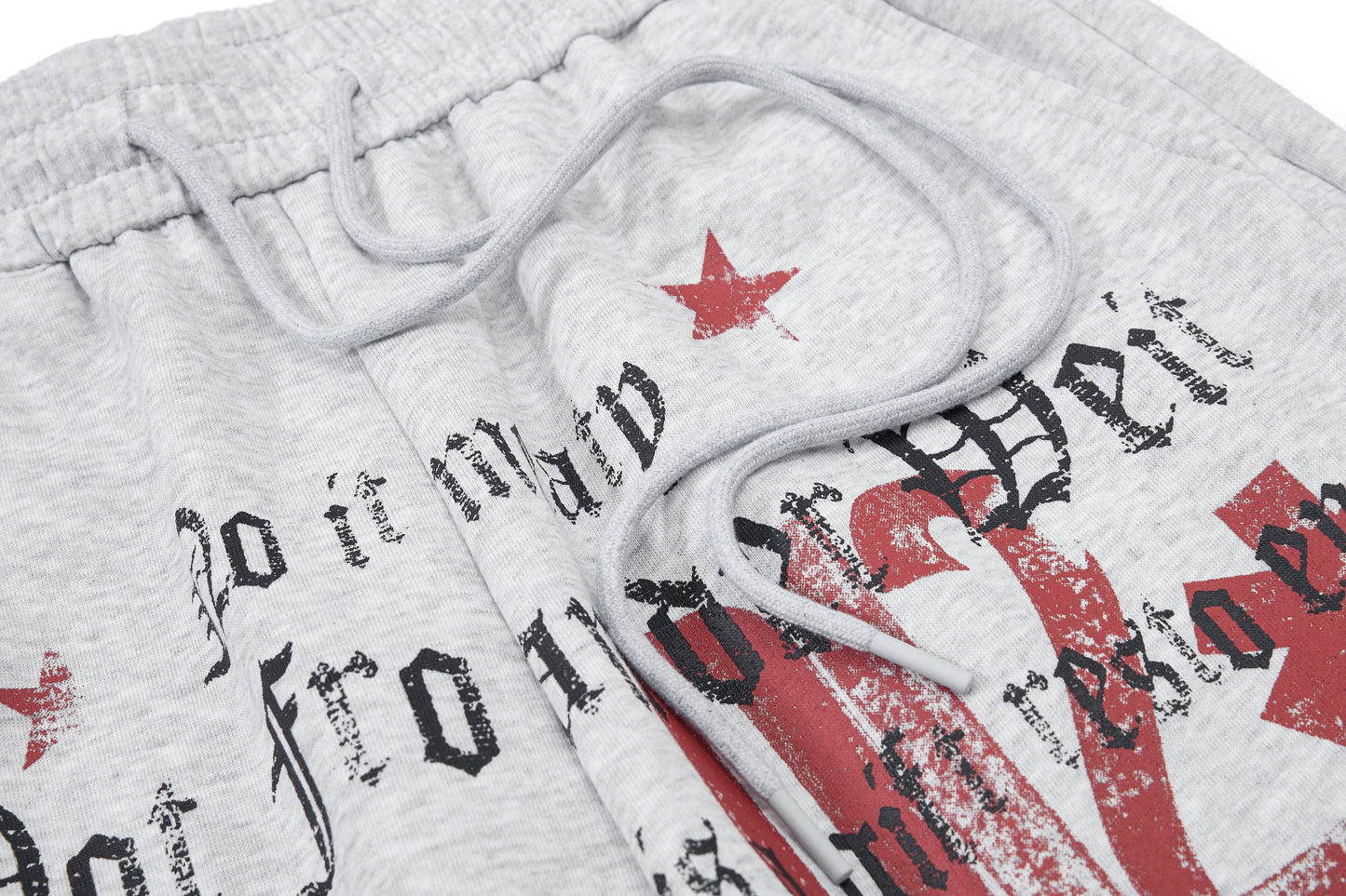 CapCabin Vintage Star Wide-Leg Sweatpants