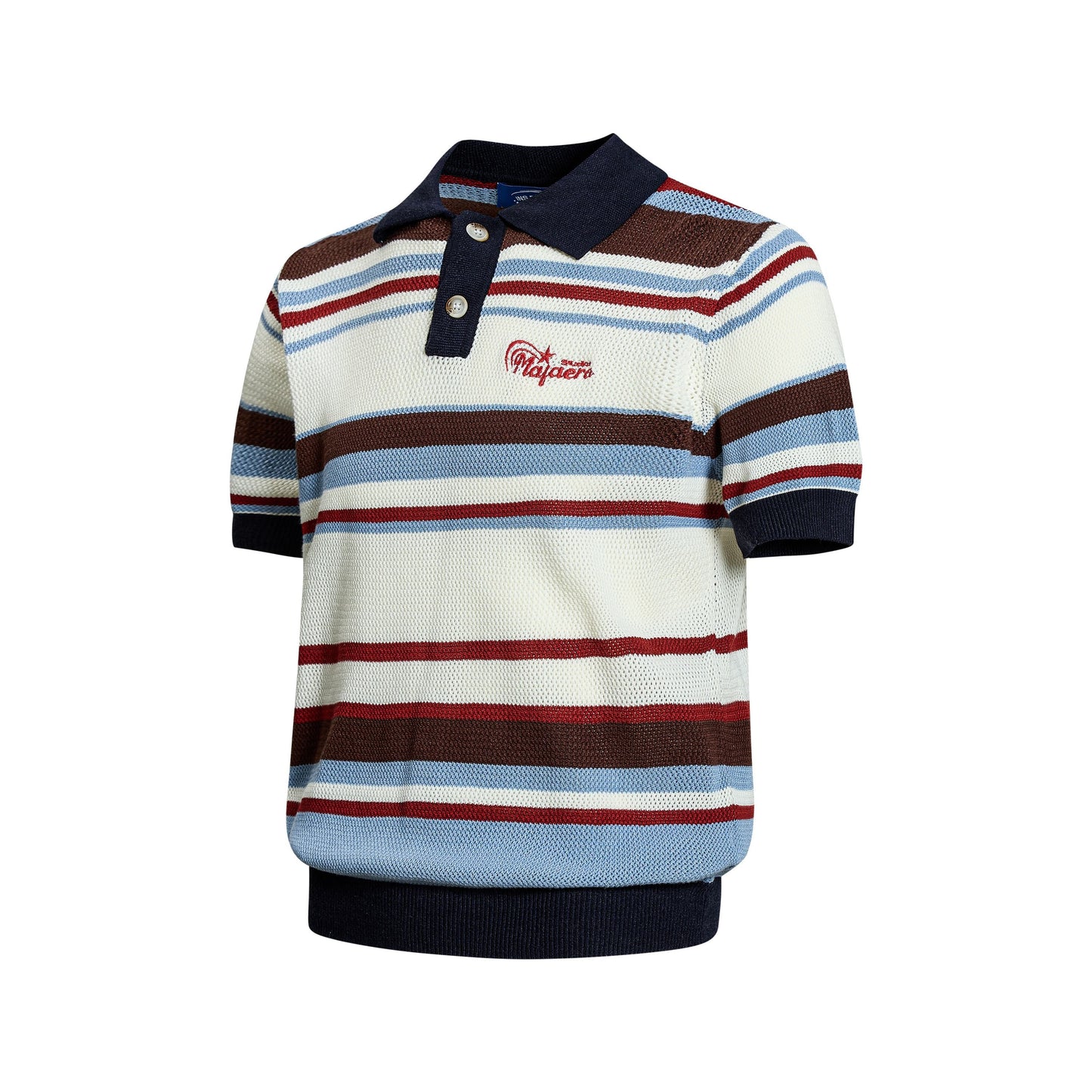 CapCabin “Retro Stripe Knit Polo”