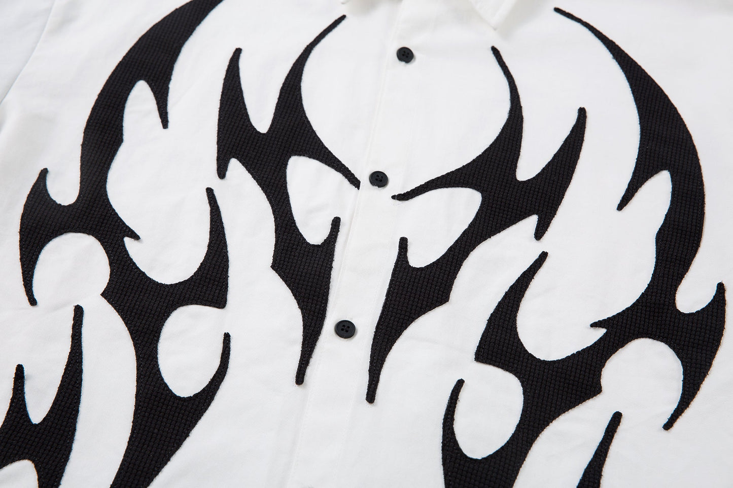 CapCabin Tribal Flame Layered Shirt