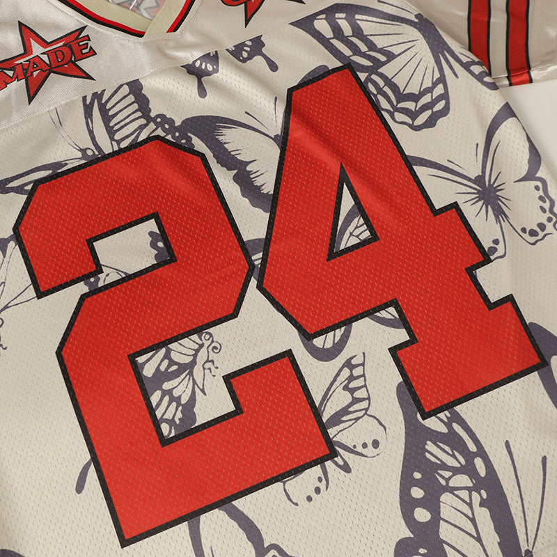 CapCabin Butterfly Graphic Performance Jersey