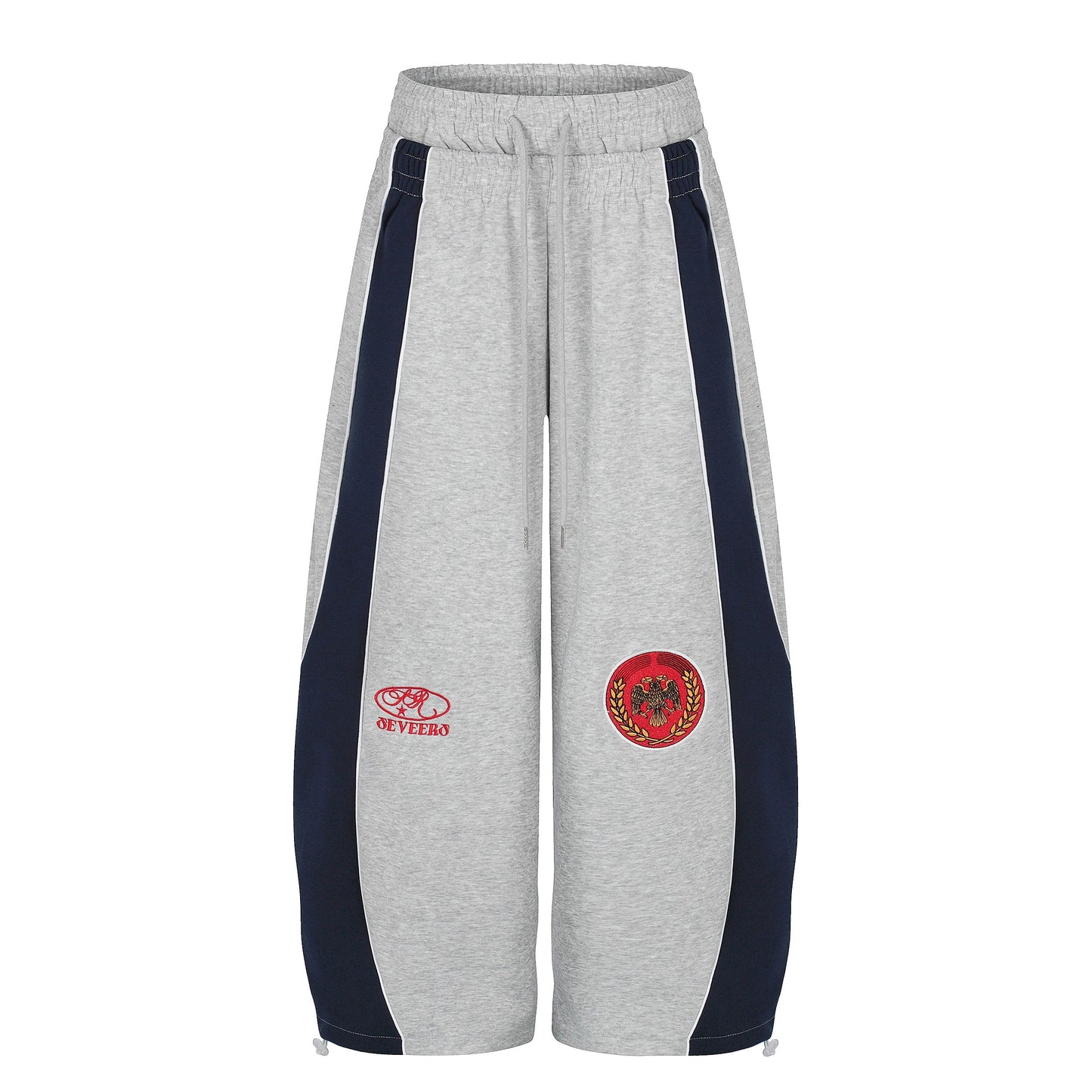 CapCabin Retro Crest Panel Sweatpants