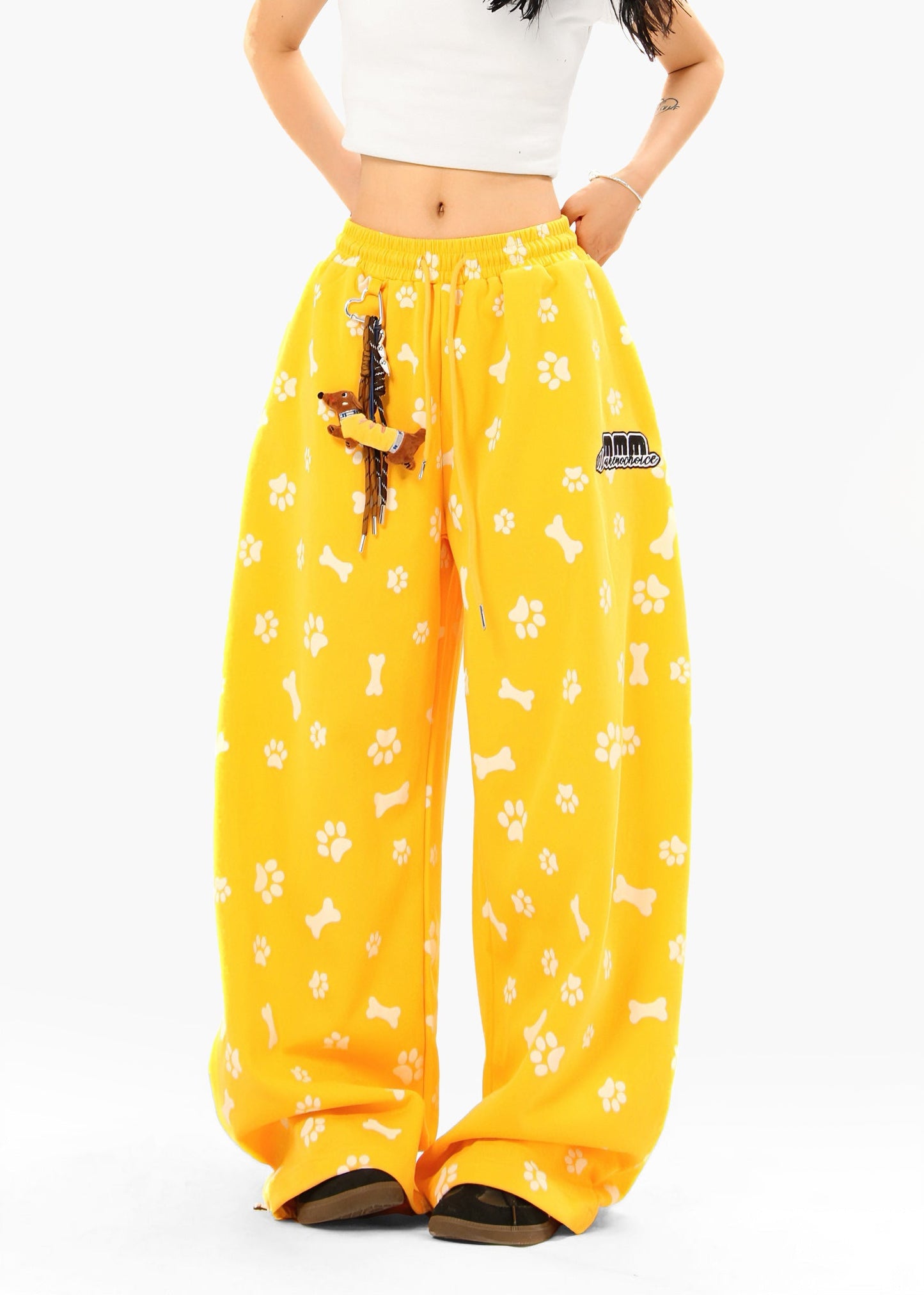 CapCabin Paw Print Lounge Pants