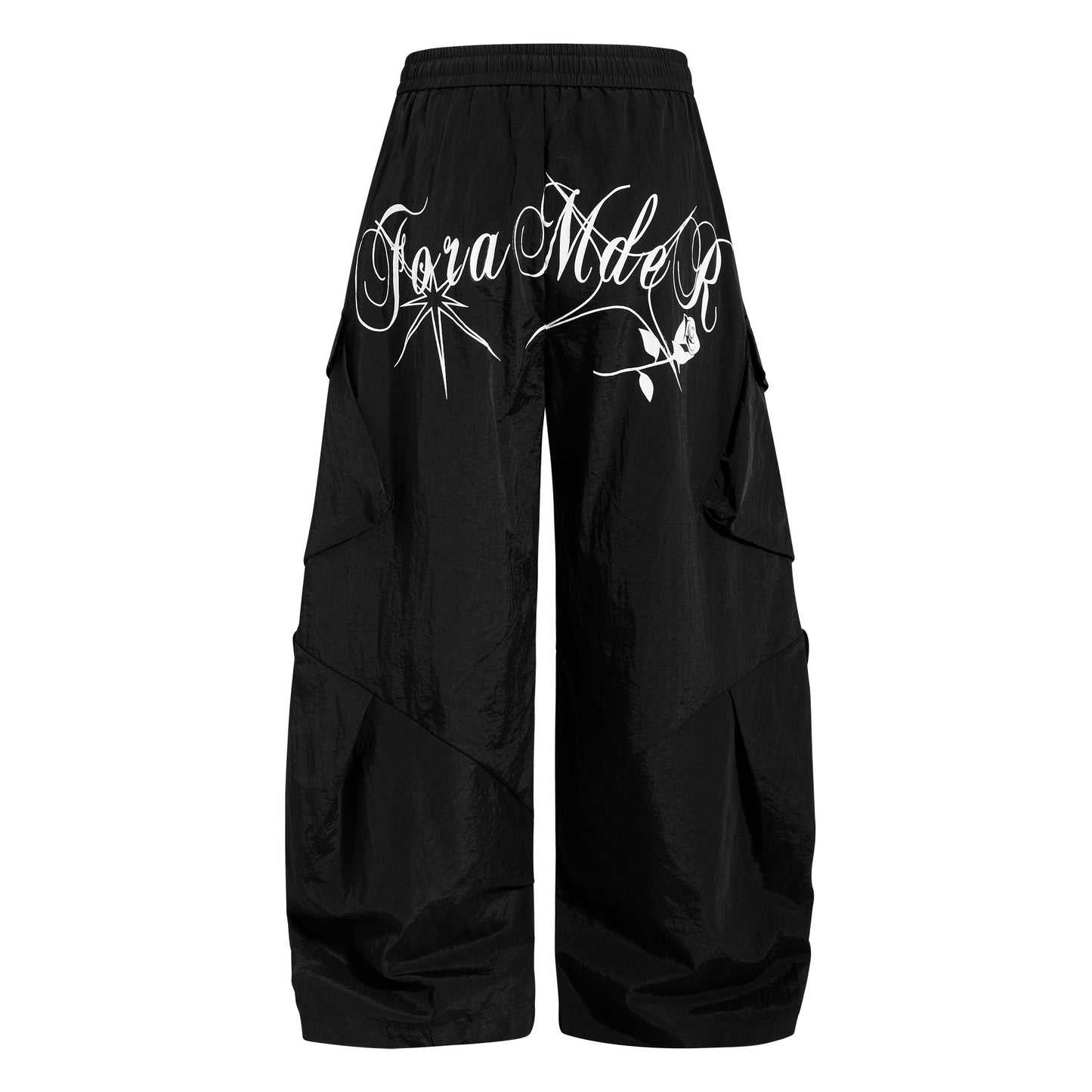 CapCabin Utility Wide-Leg Cargo Pants