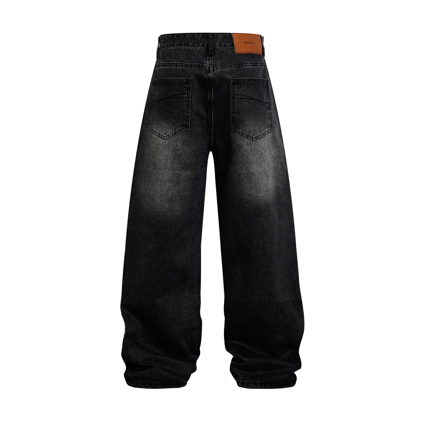 CapCabin “Stardust Washed Wide-Leg Jeans”