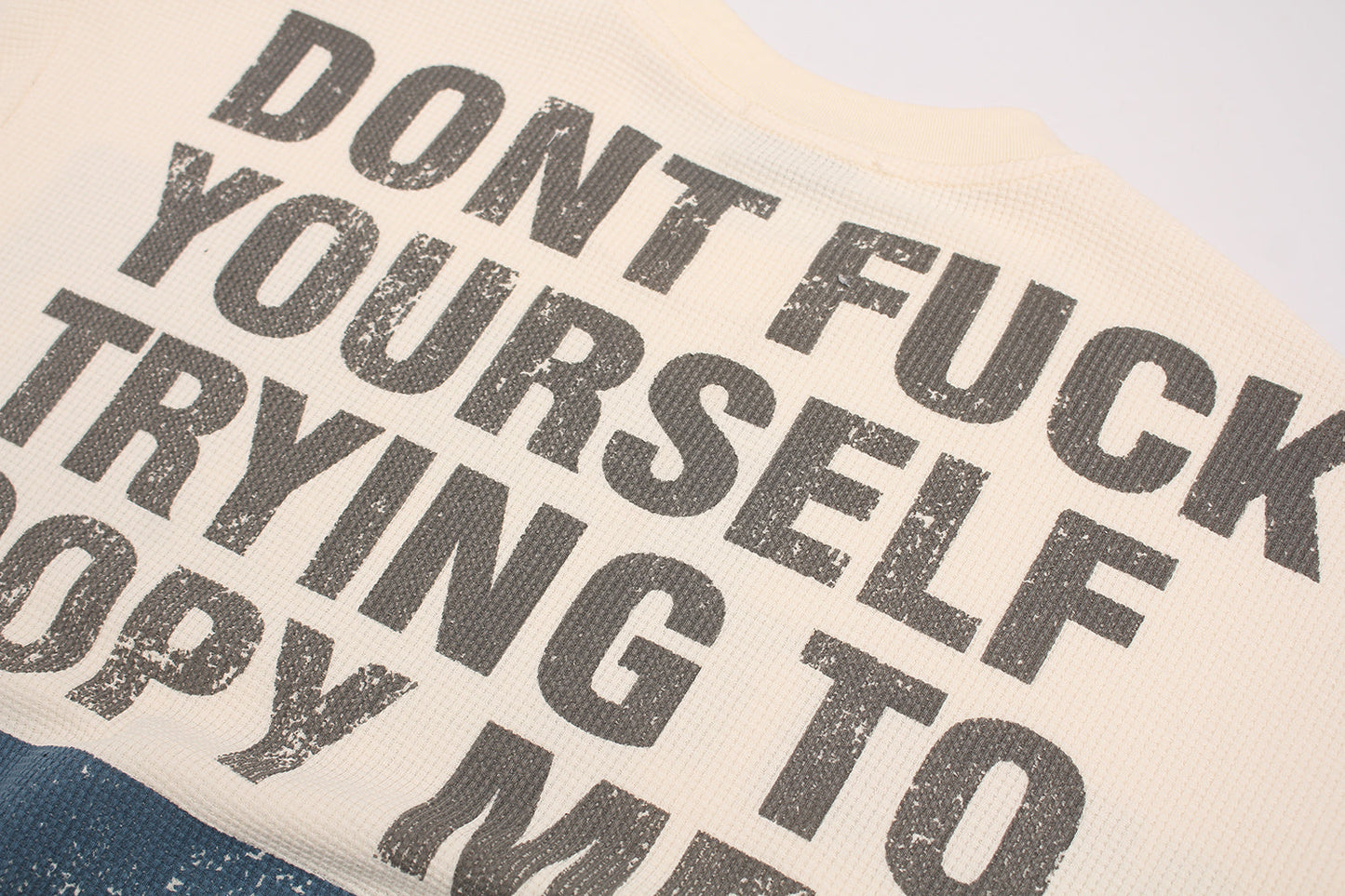 CapCabin “Copycat Statement Waffle Tee”