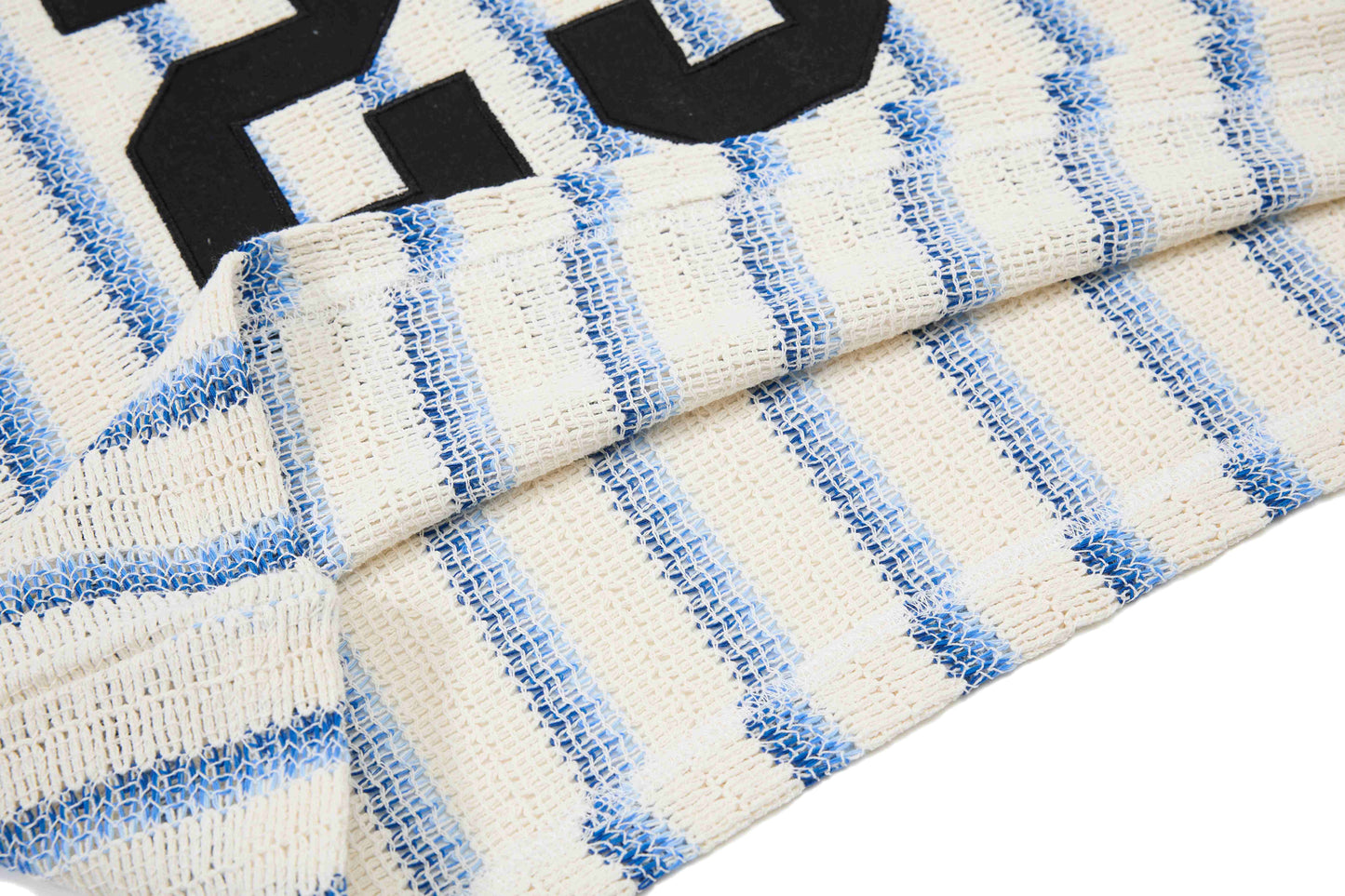 CapCabin “Varsity Stripe Knit Tee”