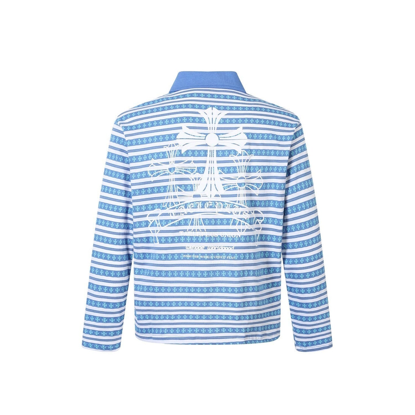 CapCabin Heritage Stripe Long Sleeve Polo
