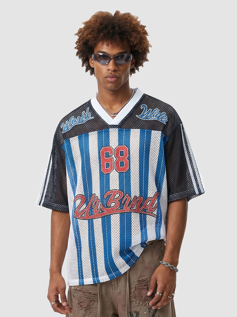 CapCabin “Athletics 68” Mesh Jersey T-Shirt