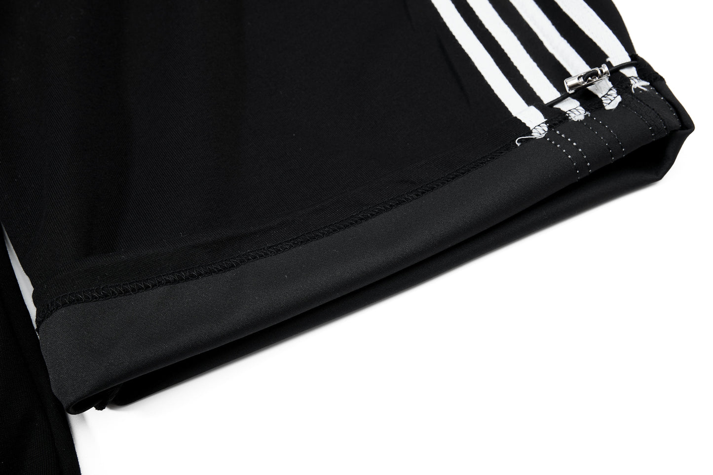 CapCabin Script Stripe Wide-Leg Sweatpants
