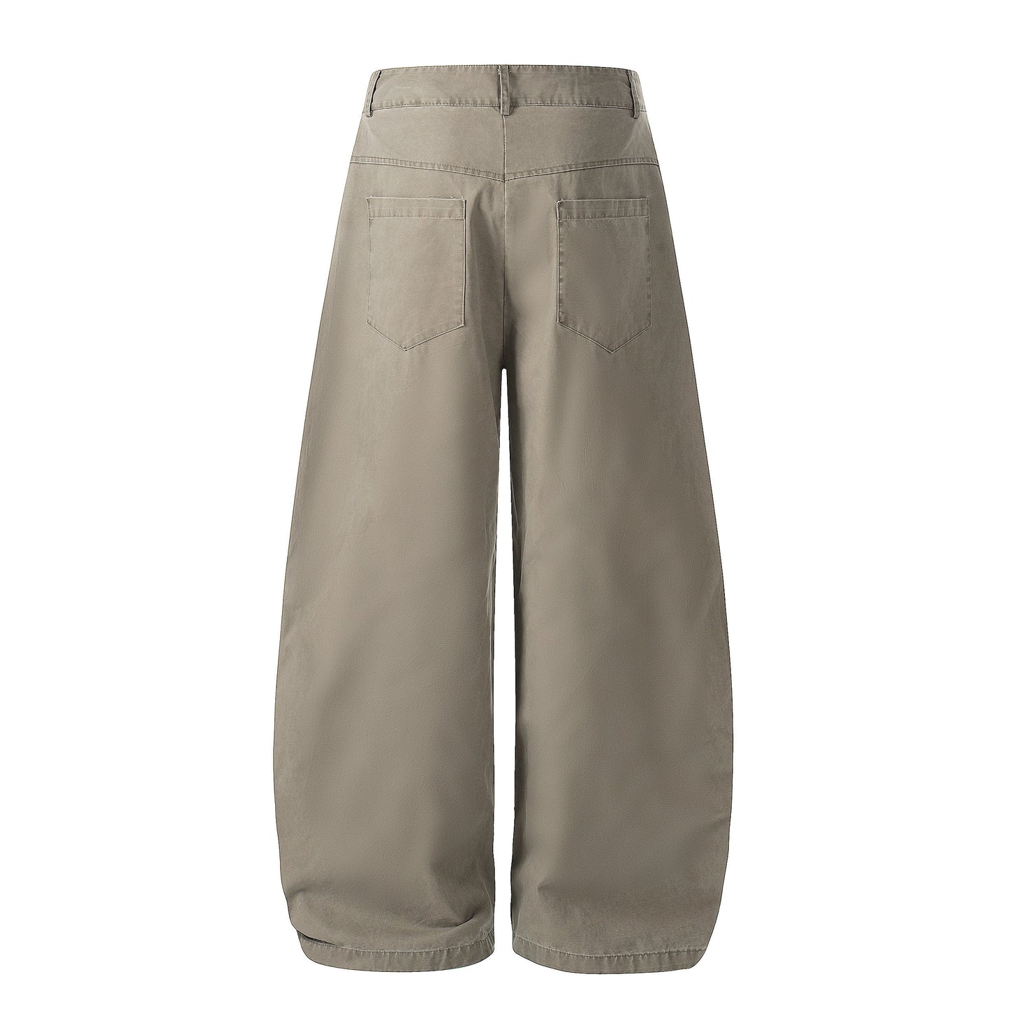 CapCabin Stud Detail Wide-Leg Pants