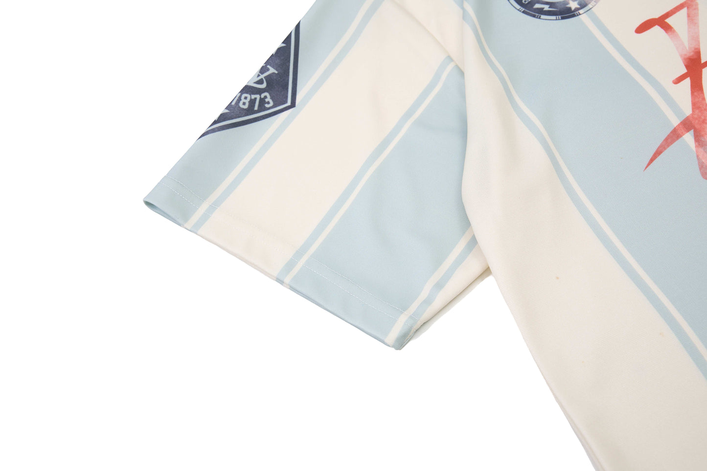 CapCabin “Retro Stripe Football Polo”