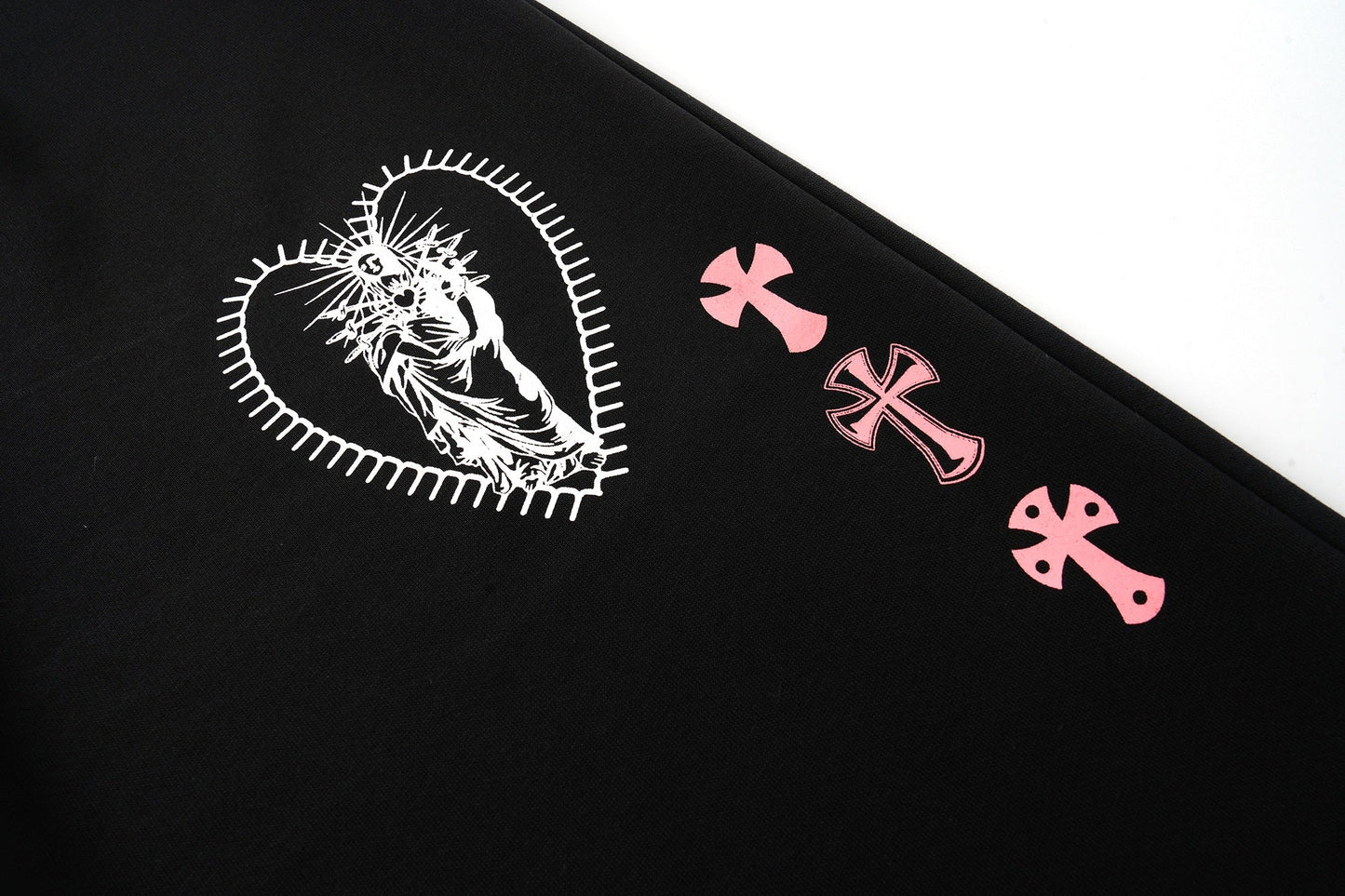 CapCabin Gothic Cross Graphic Sweatpants