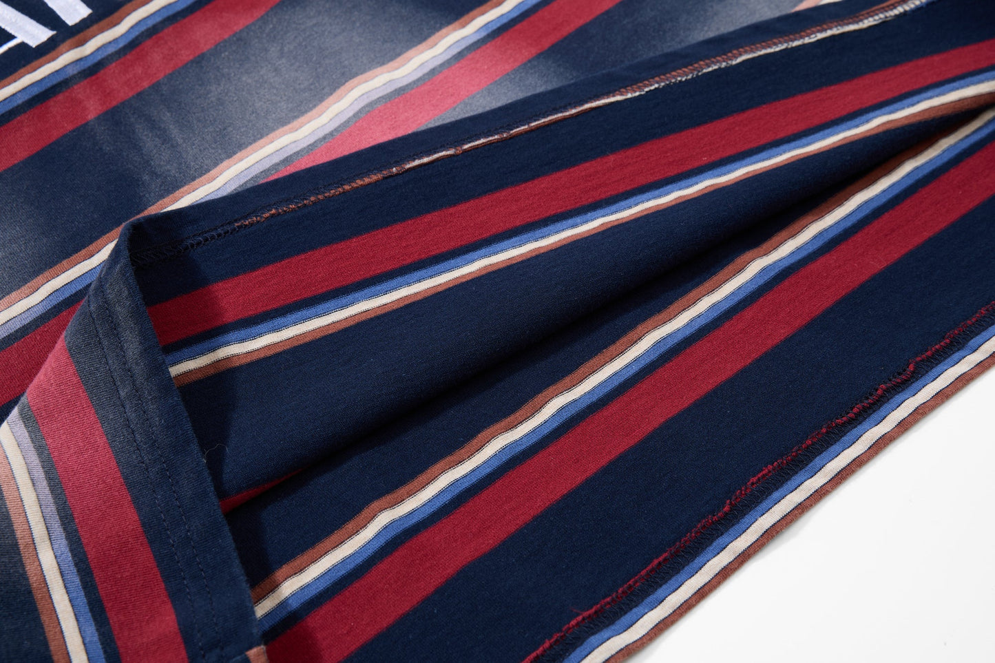 CapCabin Layered Stripe Polo Long-Sleeve