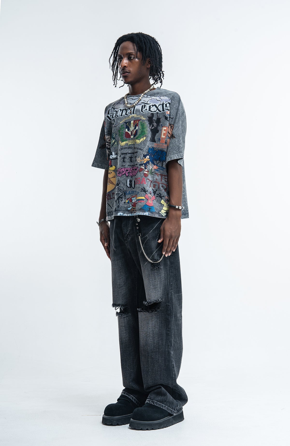 CapCabin “Sacred Chaos” Graphic Tee