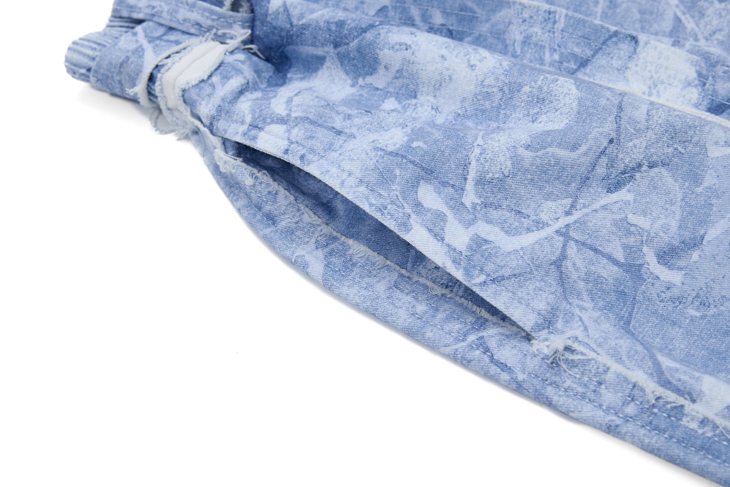 CapCabin “Washed Marble Wide-Leg Pants”