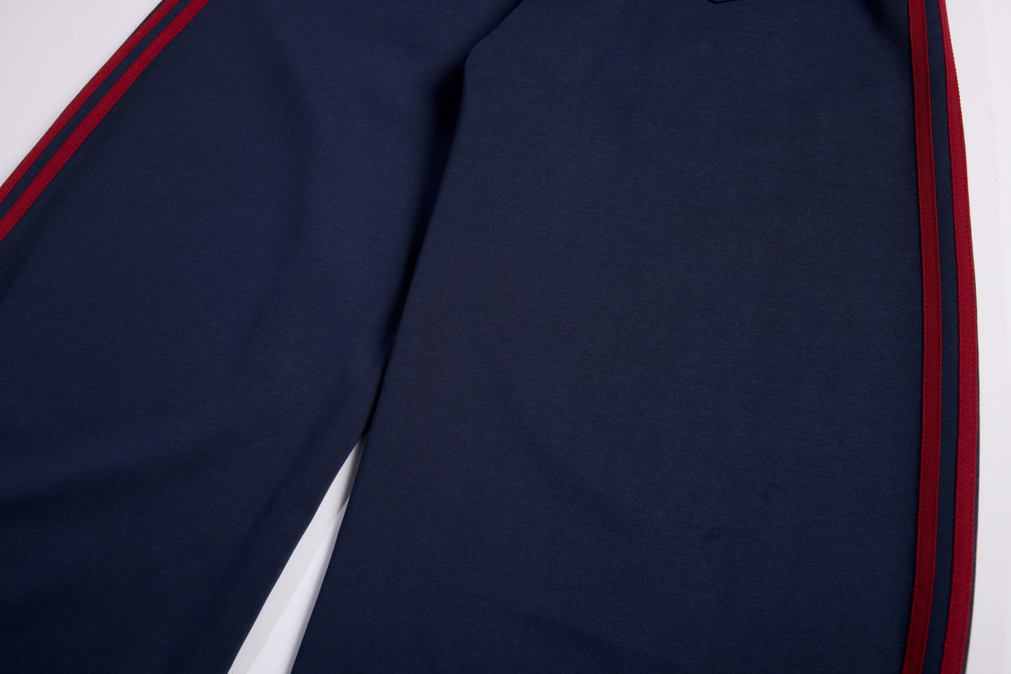CapCabin Retro College Badge Wide-Leg Sweatpants