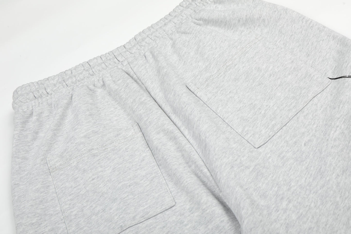 CapCabin Gothic Line Graphic Wide-Leg Sweatpants