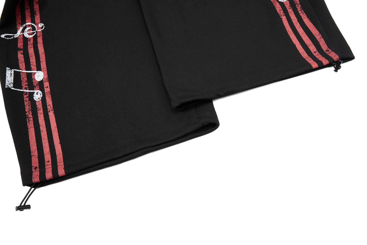 CapCabin Vintage Stripe Graphic Wide-Leg Pants