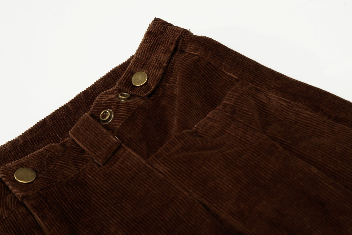 CapCabin Wide-Leg Corduroy Trousers