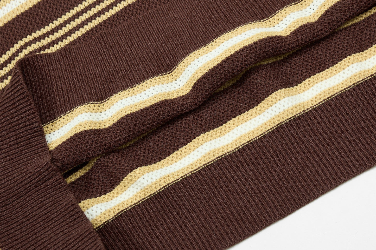 CapCabin “Retro Stripe Knit Polo”
