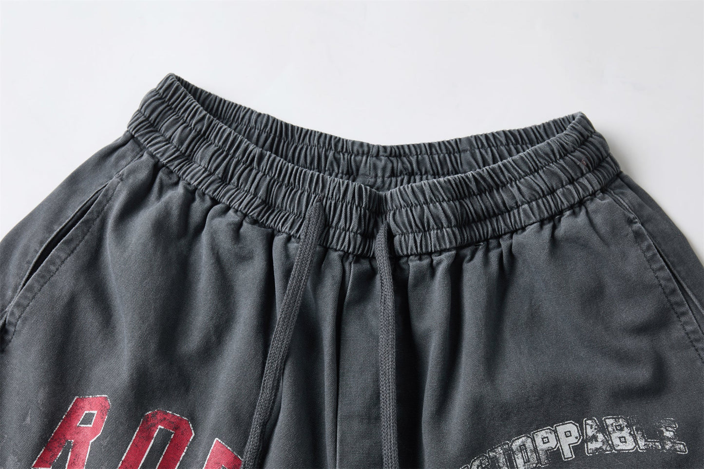 CapCabin ROD Graphic Wide-Leg Pants