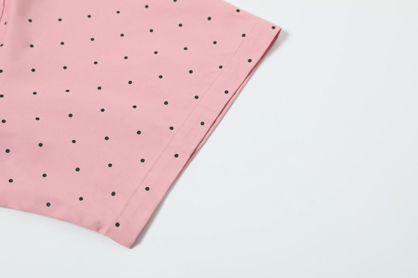 CapCabin Polka Cross Print Short Sleeve Shirt
