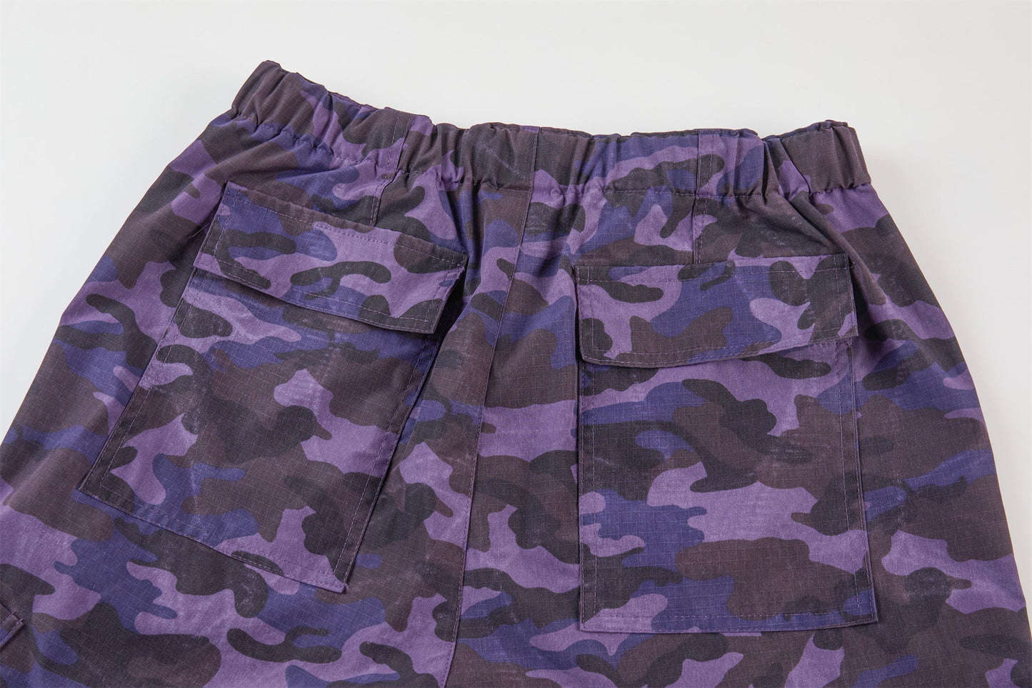 CapCabin Pink Camo Wide-Leg Pants