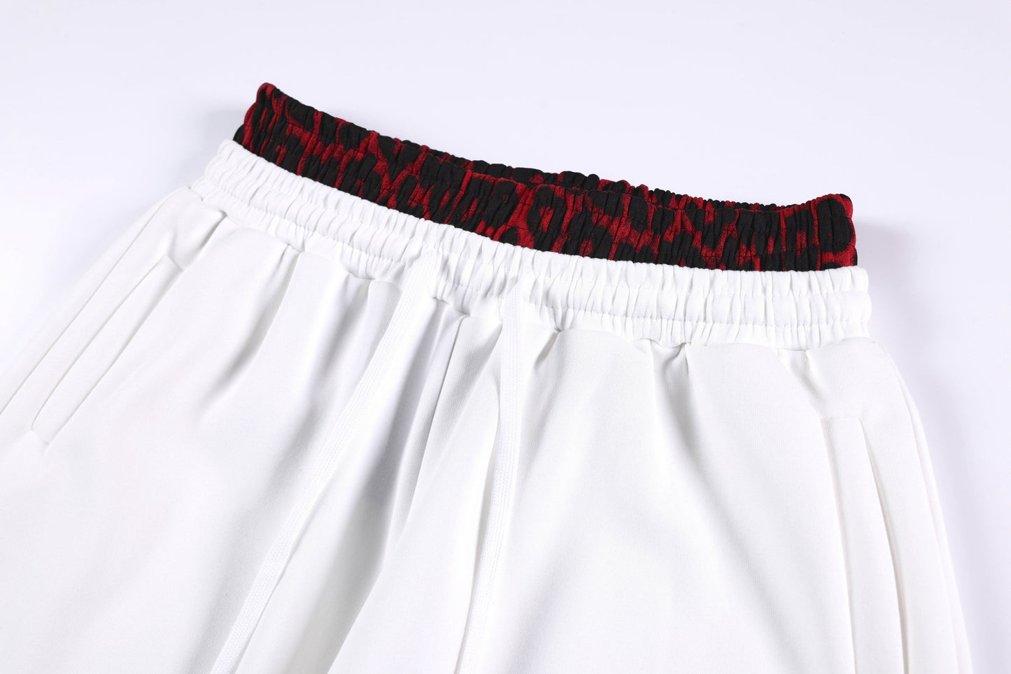 CapCabin Leopard Panel Sweatpants