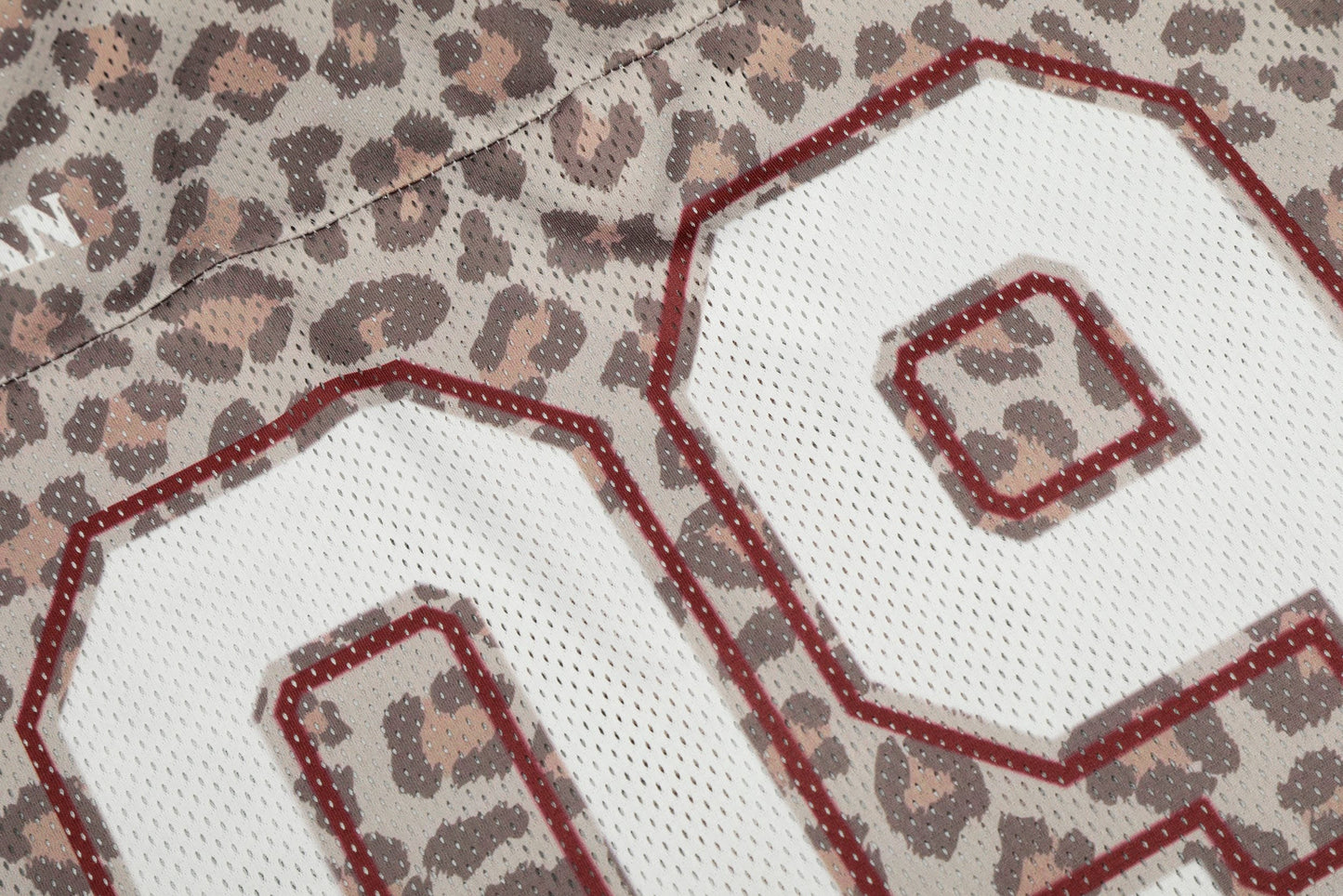 CapCabin “Leopard Varsity Mesh Jersey”