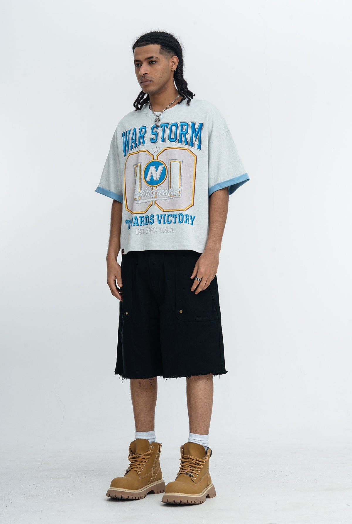 CapCabin “War Storm 00” Graphic Tee