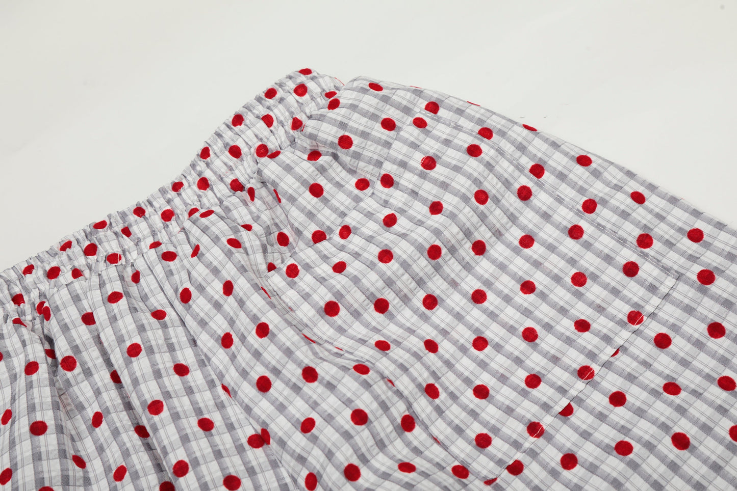 CapCabin Polka Dot Wide-Leg Pants
