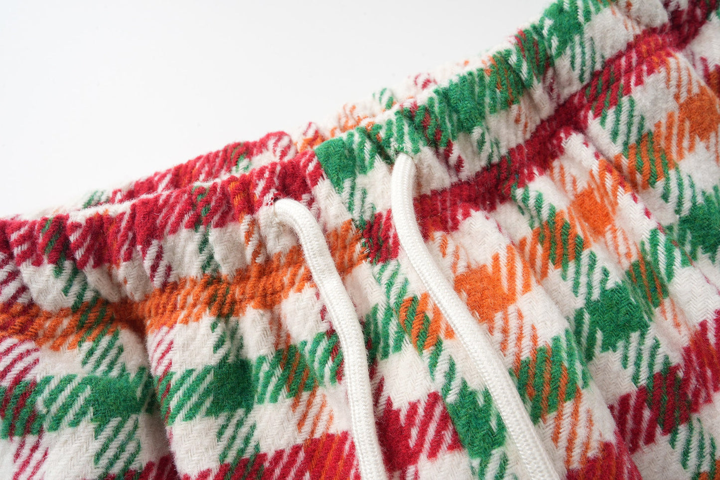 CapCabin Vintage Plaid Wide-Leg Pants