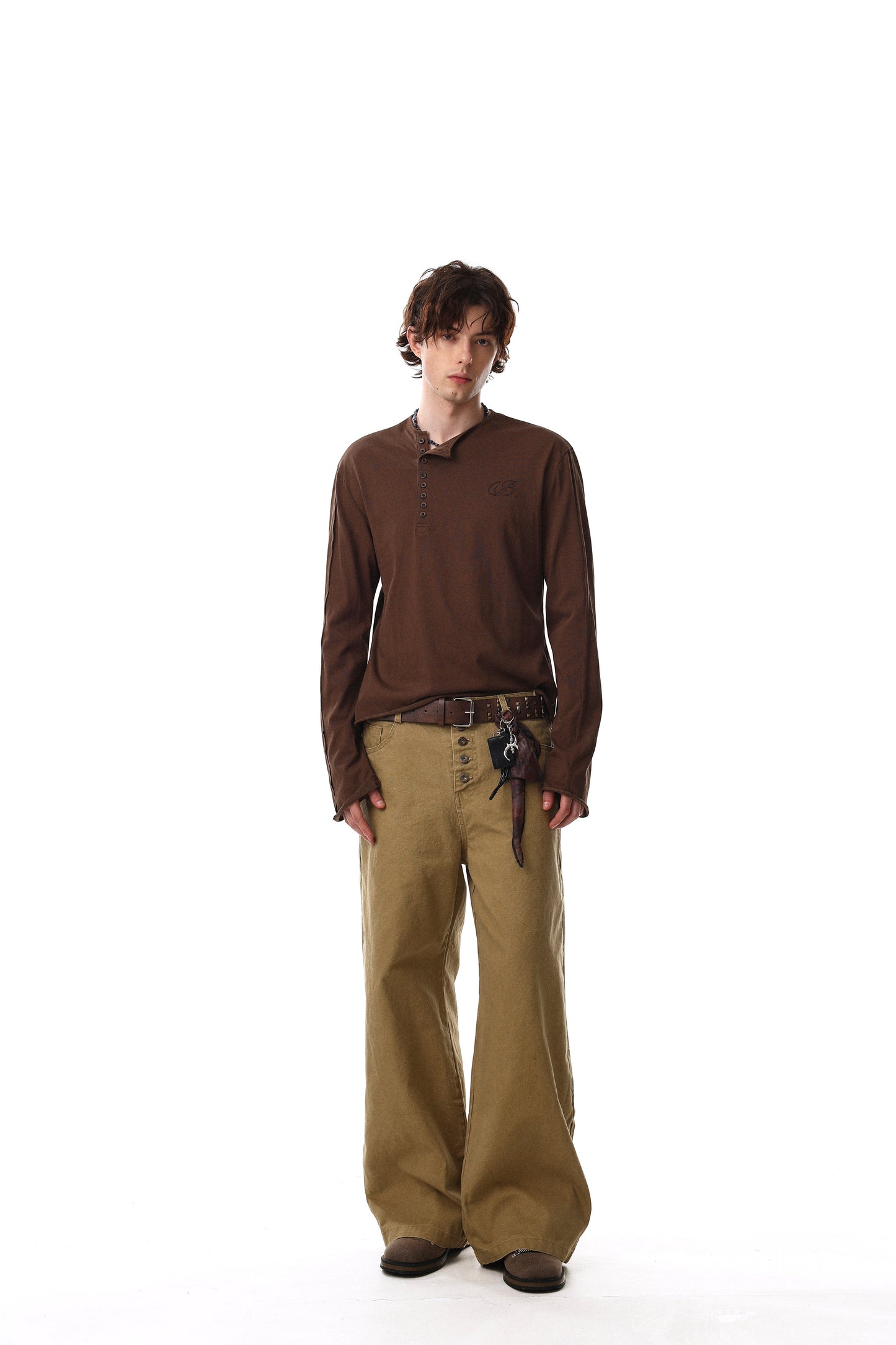 CapCabin Classic Henley Long Sleeve Tee