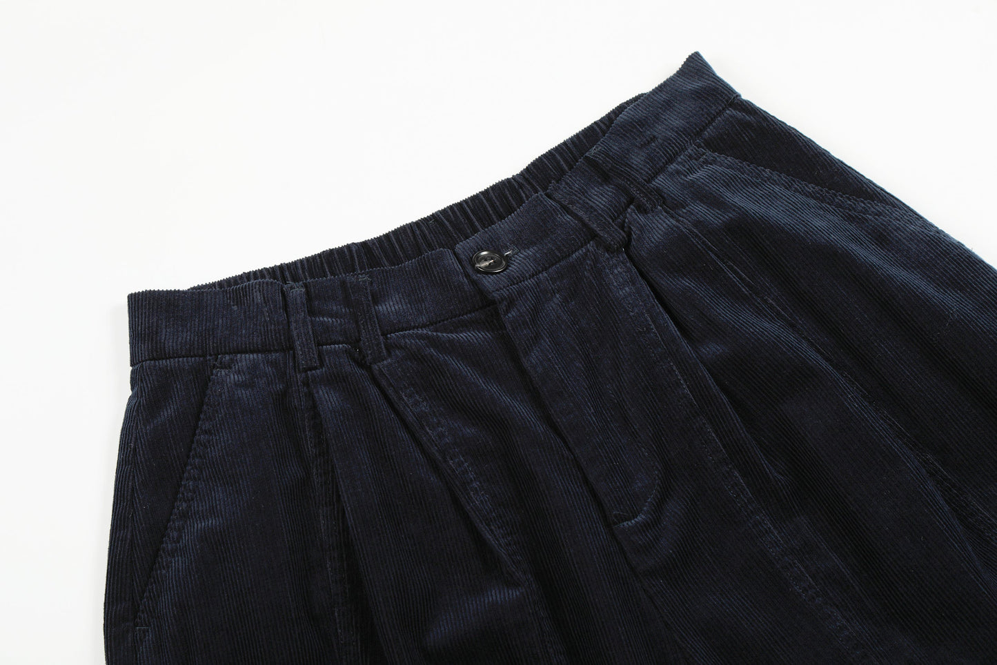 CapCabin Wide-Leg Corduroy Pants