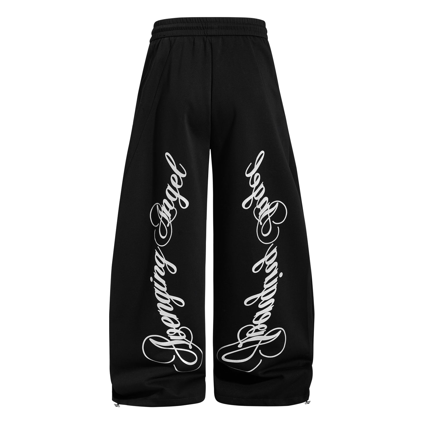 CapCabin Script Wide-Leg Sweatpants
