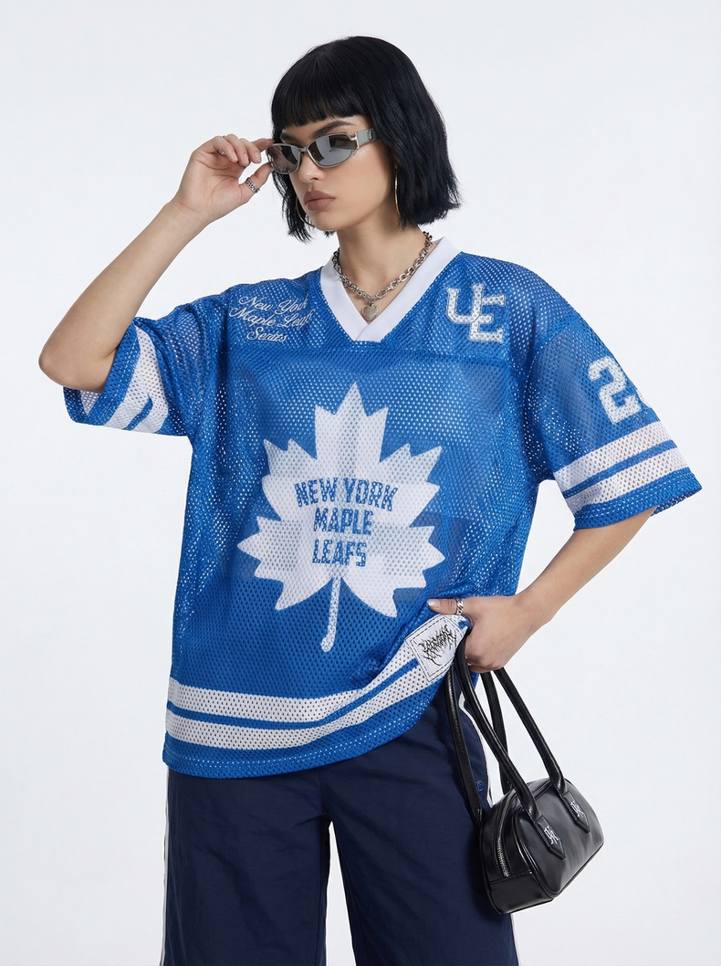 CapCabin “Maple 26” Mesh Jersey T-Shirt