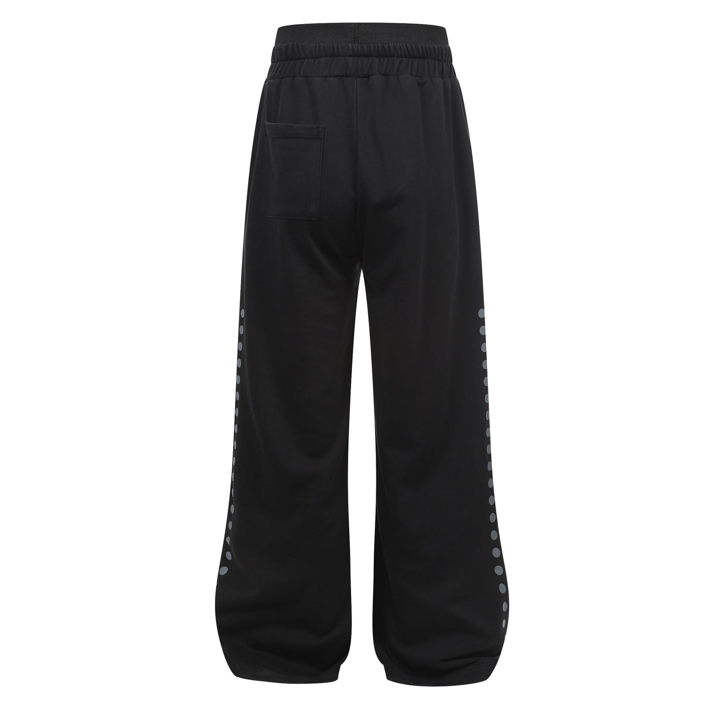 CapCabin “Distressed Sport Wide-Leg Pants”