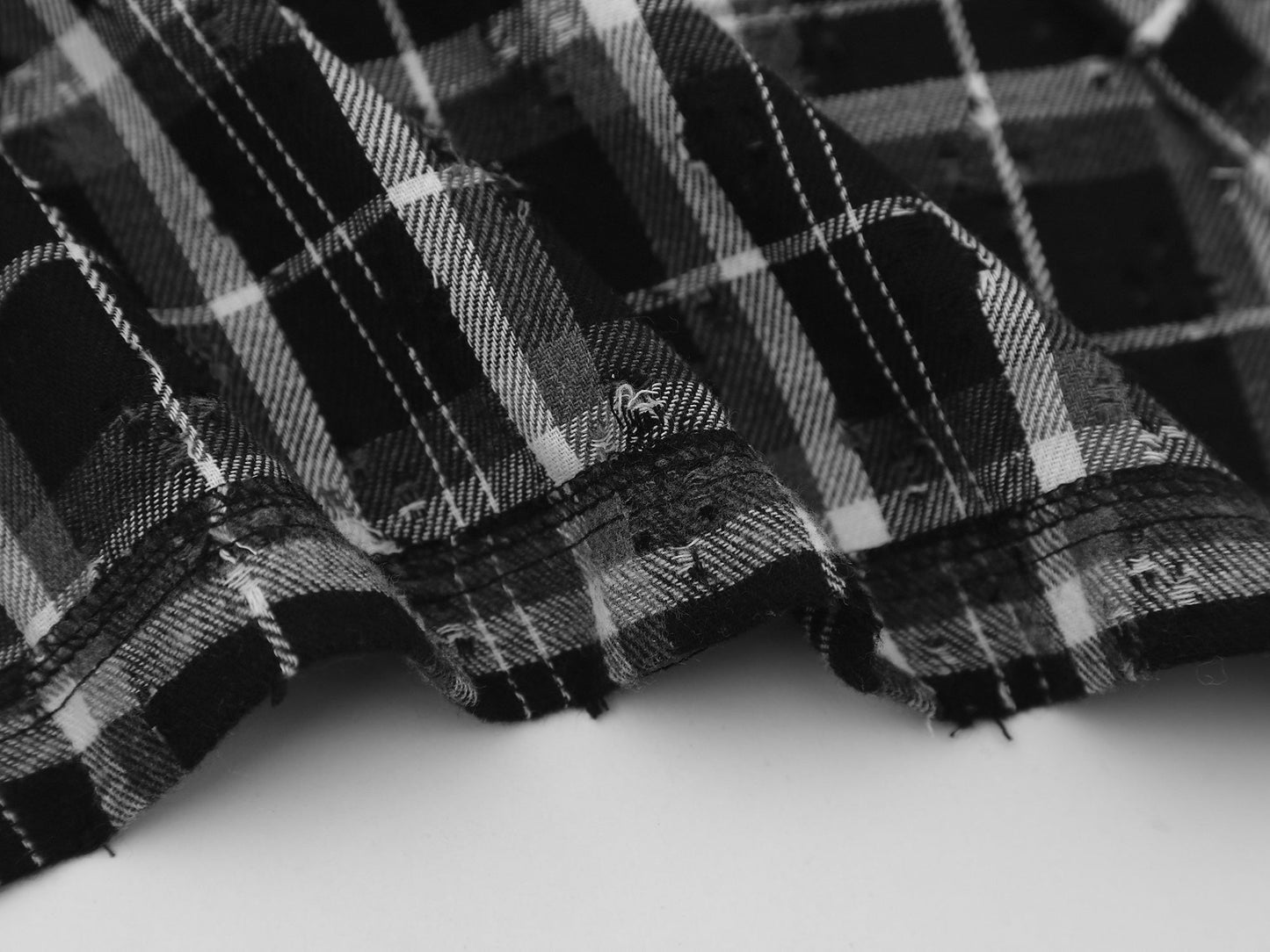 CapCabin “Burn The Script” Plaid Shirt