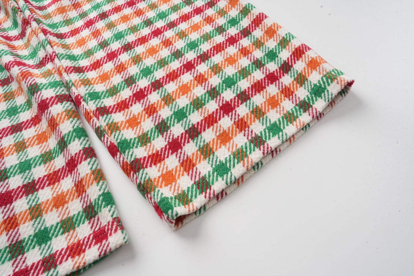 CapCabin Vintage Plaid Wide-Leg Pants