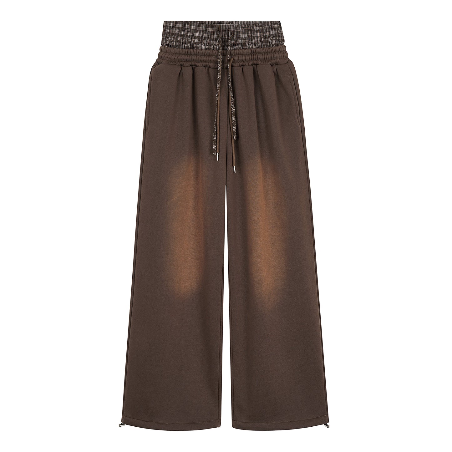 CapCabin Vintage Fade Wide-Leg Sweatpants