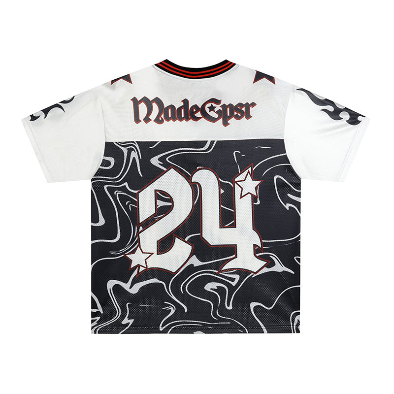 CapCabin Swirl Camo Performance Jersey