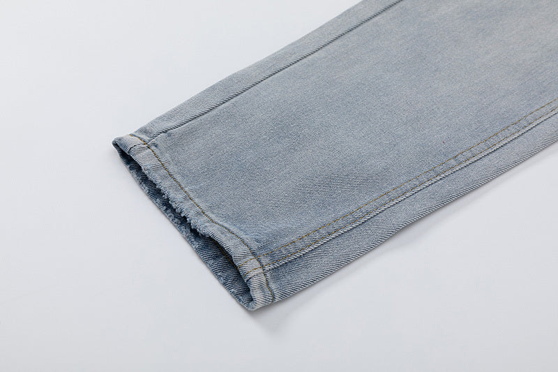 Drew House Distressed Smiley Jeans