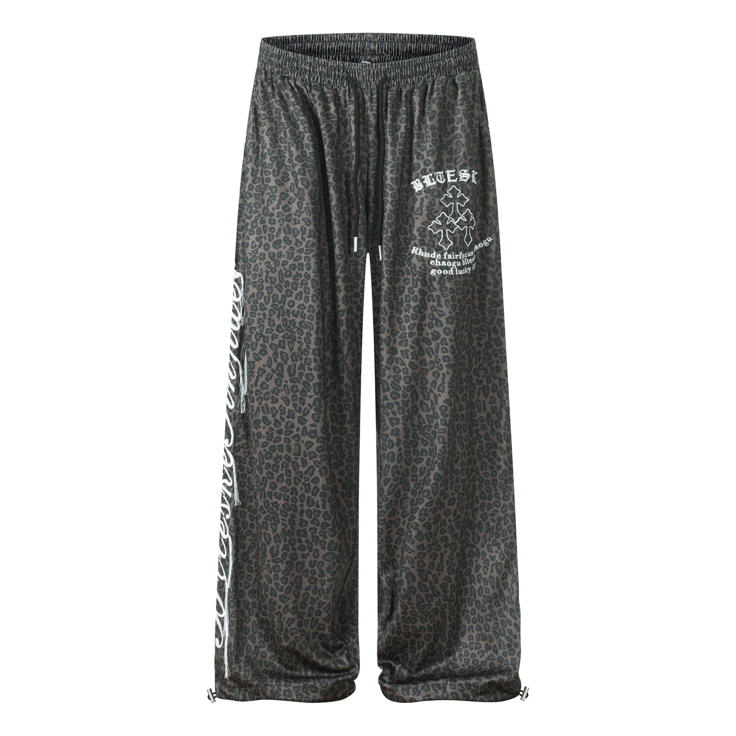 CapCabin Leopard Wash Sweatpants