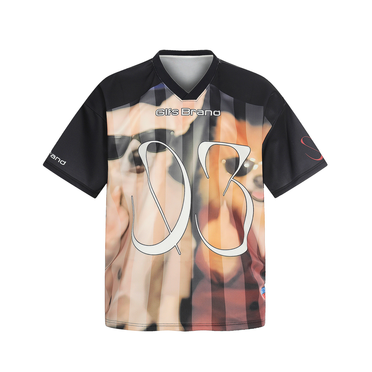 CapCabin Abstract Portrait Mesh Jersey