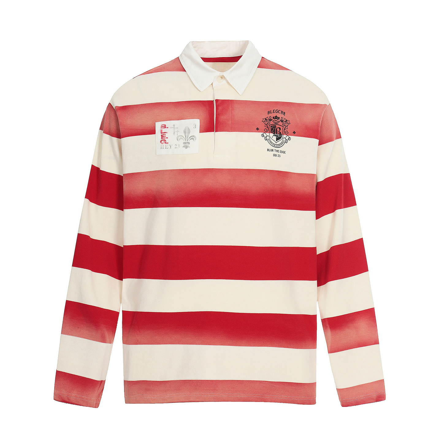 CapCabin Striped Long Sleeve Rugby Shirt