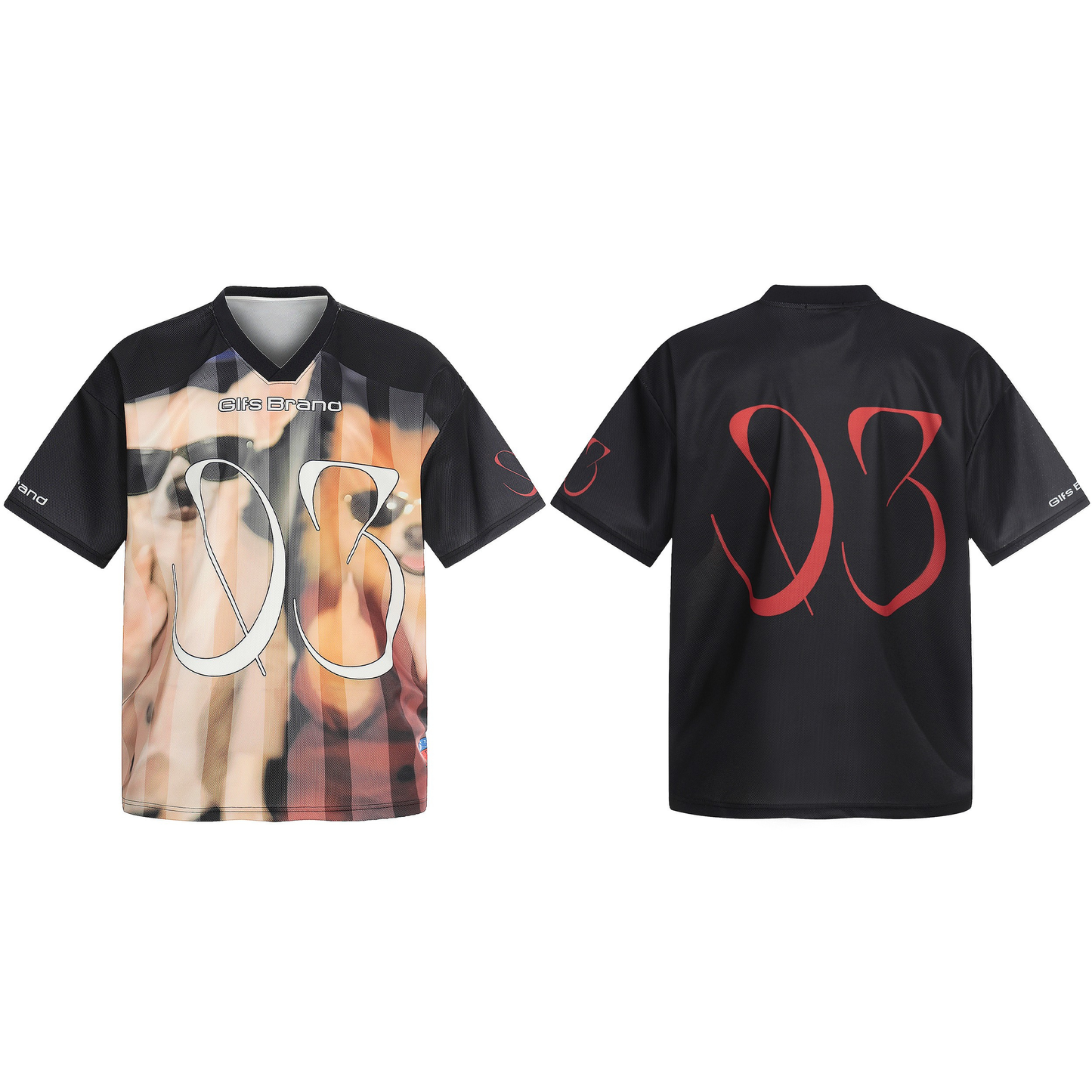 CapCabin Abstract Portrait Mesh Jersey