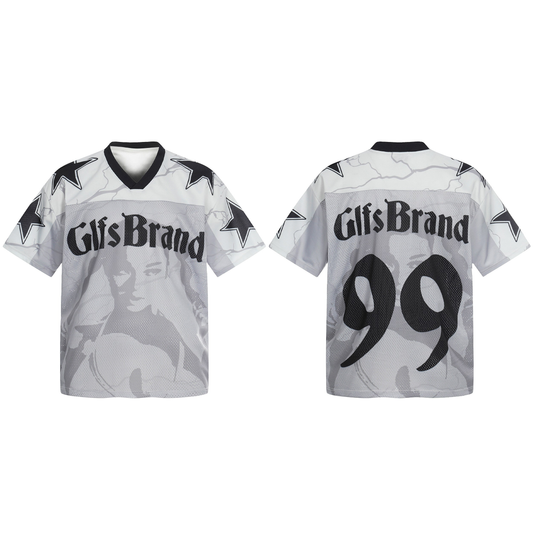 CapCabin Portrait Graphic Mesh Jersey